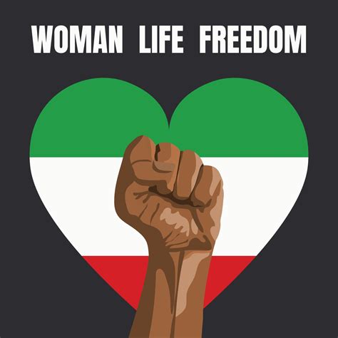 woman life freedom slogan